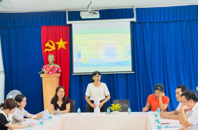 Trường mầm non Hoa Cúc tổ chức họp cha mẹ trẻ cuối năm học 2025-2026