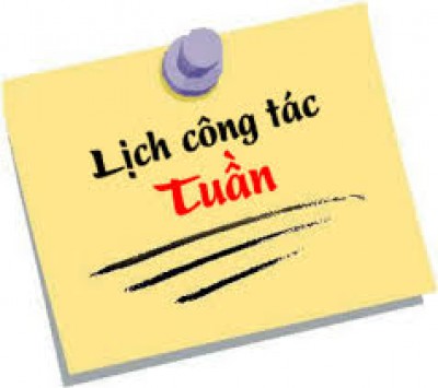 Lịch làm việc tuần 3 (Tháng 8)