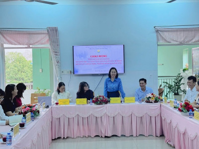 TRƯỜNG MẦM NON PHÚ TÂN Đón Đoàn Đánh giá ngoài của Sở Giáo dục và Đào tạo TP. Hồ Chí Minh khảo sát chính thức