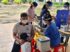 Tiêm vacxin phòng Covid-19 cho học sinh khối 7 trường THCS Nguyễn Văn Cừ