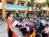 Trường THCS Phú Cường: sinh hoạt chuyên đề phòng, chống tác hại của thuốc lá tại trường học.