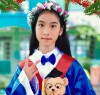 Em Võ Nguyễn Hải Trinh, thủ khoa kỳ thi tuyển sinh lớp 6 tạo nguồn năm học 2021-2022 Ảnh: NVCC