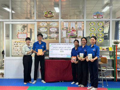 Sinh hoạt chi đoàn tháng 4/2026 "Lan Tỏa Văn Hóa Đọc - Kết Nối Tri Thức Tương Lai"