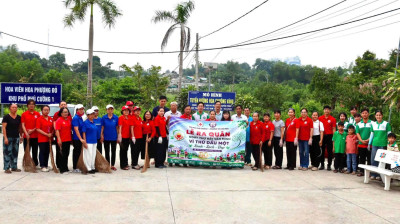 Tham gia “Ngày Thứ bảy văn minh vì Thủ Dầu Một xanh - sạch - đẹp” năm 2026
