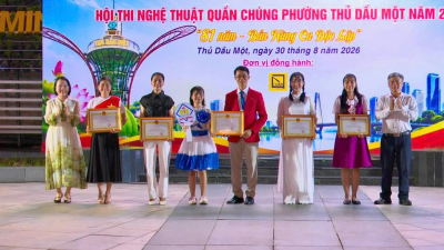 HỘI THI NGHỆ THUẬT QUẦN CHÚNG PHƯỜNG THỦ DẦU MỘT