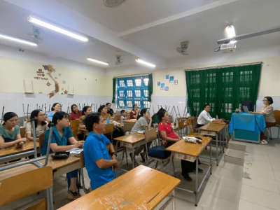 TỔ CHỨC SINH HOẠT CHUYÊN MÔN VỀ SOẠN GIẢNG, RA ĐỀ KIỂM TRA, ĐỀ THI THỬ TRÊN LMS 360