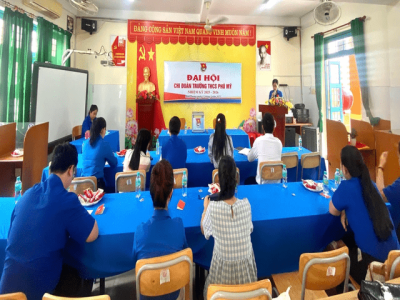 ĐẠI HỘI CHI ĐOÀN GIÁO VIÊN TRƯỜNG THCS PHÚ MỸ NHIỆM KỲ 2025 – 2026