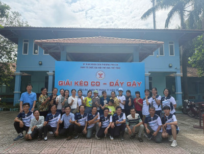 TRƯỜNG THCS TRẦN BÌNH TRỌNG THAM GIA GIẢI KÉO CO VÀ ĐẨY GẬY CHÀO MỪNG ĐẠI HỘI THỂ DỤC THỂ THAO PHƯỜNG PHÚ AN LẦN THỨ I NĂM 2025