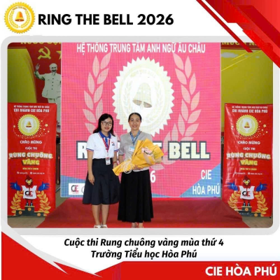 Sôi nổi cuộc thi rung chuông vàng mùa thứ 4 năm 2.026 vòng loại tại trường Tiểu Học Hoà Phú