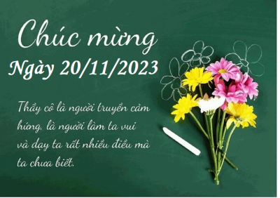 Trường Tiểu học Kim Đồng tổ chức các hoạt động kỉ niệm 41 năm ngày "Nhà giáo Việt Nam 20/11".