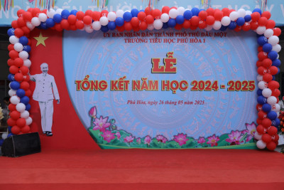 Lễ tổng kết năm học 2024-2025