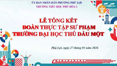Lễ tổng kết đoàn thực tập sư phạm năm học 2025-2026