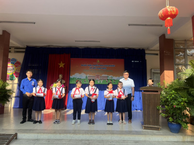 Liên đội trường TH Phú Hòa 2 tổ chức ngày Hội thiếu nhi vui khỏe năm 2024