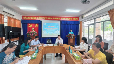 Hội nghị cha mẹ học sinh đầu năm học 2025 – 2026 Trường Tiểu học Phú Lợi thành công tốt đẹp