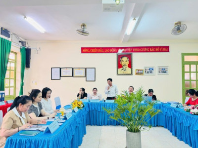 Trường Tiểu học Phú Mỹ đón Đoàn đánh giá ngoài của Sở GDĐT Thành phố Hồ Chí Minh