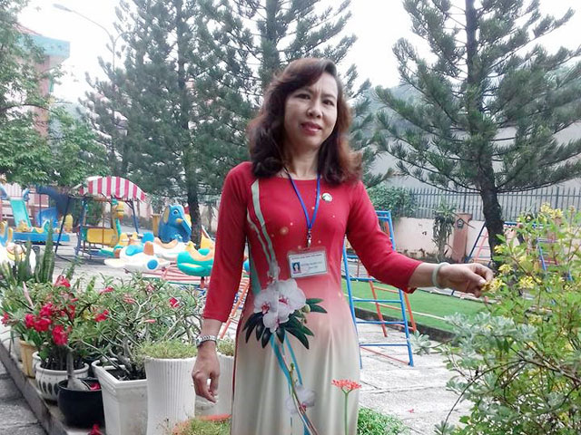 Cô Nguyễn Thị Mỹ Châu - Trường Mầm non Tuổi Ngọc