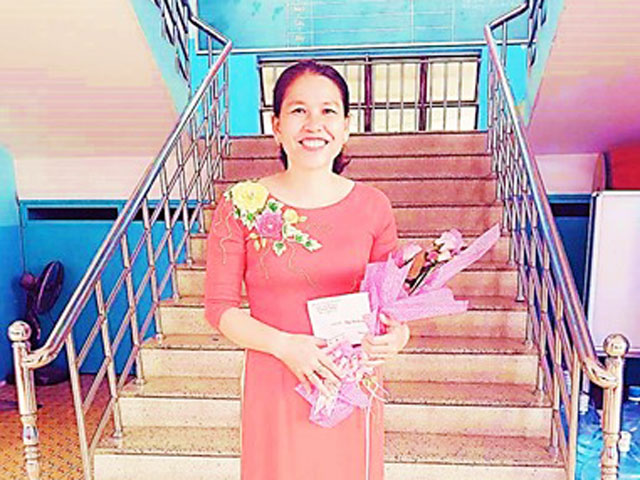 Cô Tống Thị Kim Bình - Trường Tiểu học Lê Hồng Phong