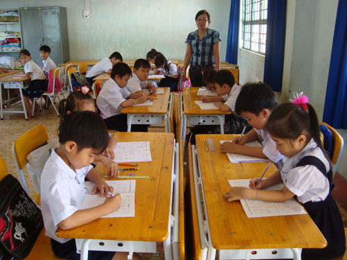 Bốn học sinh tiểu học sáng tạo mô hình Trường học thông minh  Giáo dục  Việt Nam