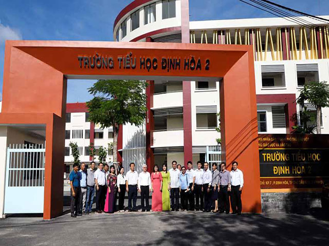 Những ngôi trường mới của Thành phố Thủ Dầu Một đưa vào hoạt động đầu năm học 2023-2024